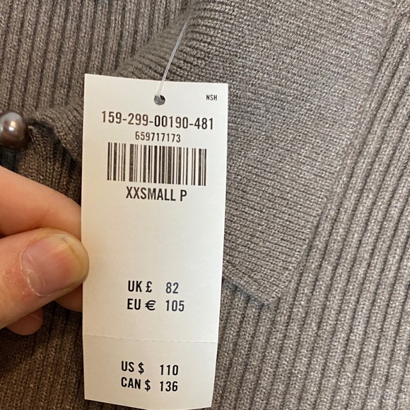 Abercrombie & Fitch long-sleeve collared midi sweater dress - Picture 10 of 13